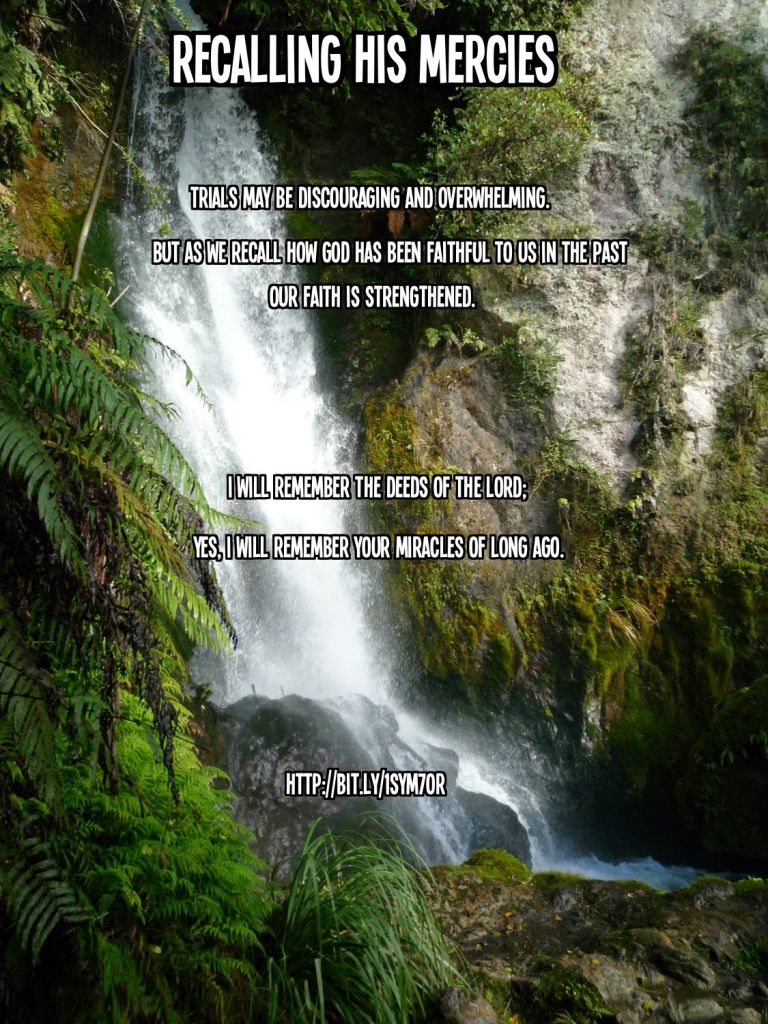 Waterfall Past mercies